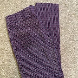 Patterned dress pants